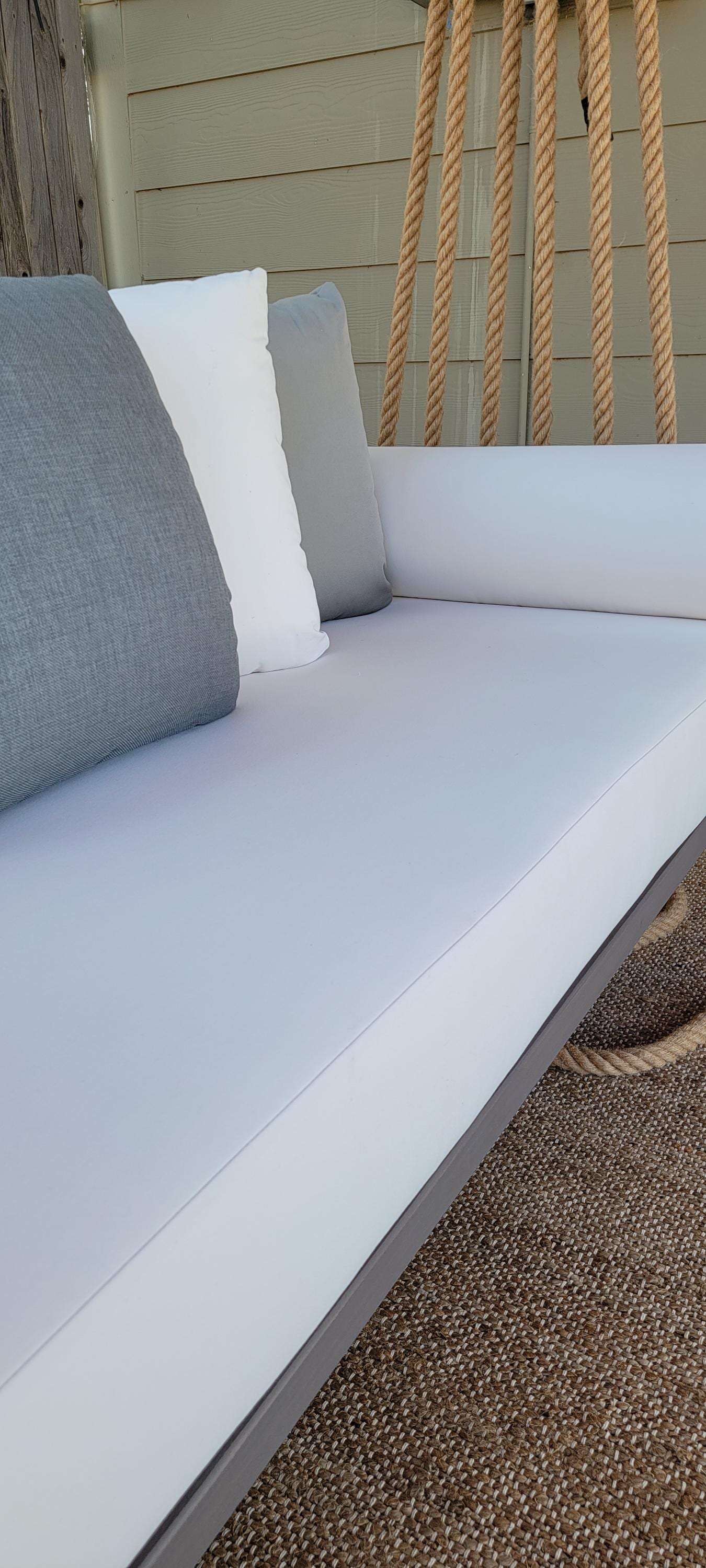 Woven Rope Porch Swing: Modern  Hanging Bed